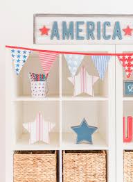 Perfect for summer bbq's or poolside. 4th Of July Home Decor Patriotic Decorations