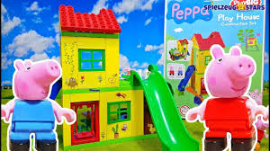 Peppa Wutz Spielhaus Mit Spielplatz Playbig Bloxx Peppa Pig Haus Wir Packen Das Spielhaus Von Peppa Pig Aus Und Lassen P Peppa Wutz Spielplatz Peppa Pig