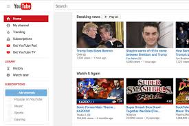 Youtube Adds Breaking News Section To Homepage And Mobile Apps Youtube Buy Youtube Subscribers Youtube Subscribers
