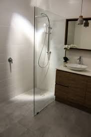 Frameless Shower Screen Fixed Panel Shower Screen On The Ball Bathrooms Wet Room 1200mm Fixed Panel Ba Bathroom Shower Panels Wet Rooms Shower Screen