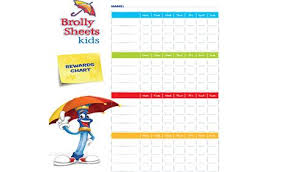 Bed Wetting Reward Ideas Brolly Sheets Nz