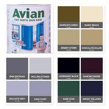 Aug 03, 2019 · sebab selain nyaman, model terupdate akan cocok bagi kamu yang ikut kemajuan zaman. Avian High Gloss Enamel Kayu Dan Besi Avian Cat Tinting Warna Netral Kode N 0 9l Lazada Indonesia