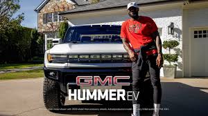 The gmc hummer ev truck will showcase the gmc brand's design and engineering potential, and will feature : Gmc Hummer Ev Superstar Meets Supertruck With Lebron James Gmc Online Ev