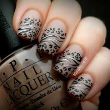 Designer nails help prettify your outfit and personality. Animal Prints In Subtle Hues Nail Art Nail Design Opi Matte Beige