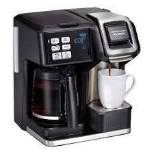 It helps to plan ahead for where you'll place your machine. Hamilton Beach Flexbrew 2 Way Coffee Maker Costco