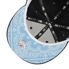 59fifty Paisley Sky Blue Cubs Cap By New Era 46 95