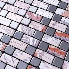 Maybe you would like to learn more about one of these? Wholesale Metallic Mosaic Tile Sheets Metal Aluminum Interior Wall Paneling Kitchen Backsplash Surface Decor