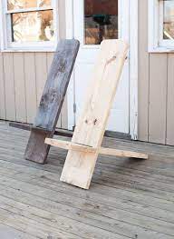 Weekend Project Make A Wooden Chair From One Board For 8 Woodworking Projects Minimalist Chair Minimalist Furniture Design