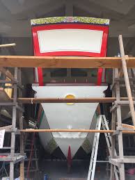 木日水巷 20170705東港迎王王船彩繪 ladder