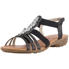 Luftige sandaletten für einen märchenhaften sommer wer kennt und liebt ihn nicht, diesen ersten lang ersehnten sommertag, an dem du endlich deine halbschuhe oder sneaker gegen zarte sandaletten eintauschst?! Remonte Sandalen R3660 45 Schuh Mucke