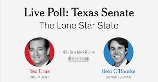 Midterm Election Poll Texas Senate Cruz Vs Orourke The
