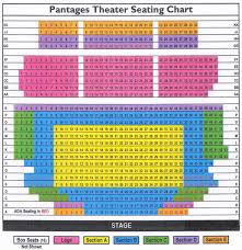Punctual Pantages Seating Views Seating Chart For Pantages