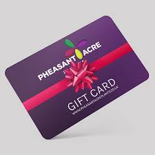 With your gift, they can choose their favourite game, accessory, or merch, or put it towards that console they've been saving for. E Gift Card Pheasant Acre Plants