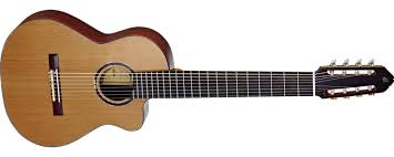 Ort Jrsm Cos Ortega 8 String Classical Guitar All Solid American Spruce Top Spanish Heel Cutaway Pickup With Deluxe Road Case Kj Music Custom made 8 string guitar, with solid wood body.