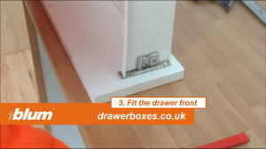 shallow replacement kitchen drawer box