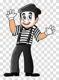 Circus Mime Artist Cartoon Pantomime Line Art Finger Pleased Gesture Transparent Background Png Clipart Clip Art Mime Artist Hand Emoji