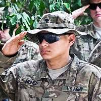 Sgt. Cory Boroff (right) and Spc. Dwight McLaughlin,