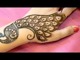 Peacock Henna For Back Hand Simple Mehndi Design For Back Hand Prati Creations You Mehndi Designs For Hands Full Hand Mehndi Designs Henna Designs Feet