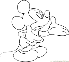 Supercoloring.com is a super fun for all ages: Mickey Mouse Coloring Page For Kids Free Mickey Mouse Printable Coloring Pages Online For Kids Coloringpages101 Com Coloring Pages For Kids