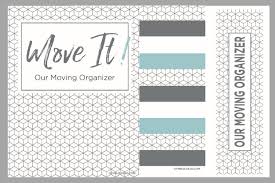 The printable file that you may download includes 18 blank spice labels. Free Printable Moving Binder Downloadable Kit Inlcuding Checklists