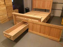 Rate this from 1 to 5: Farmhouse Storage Bed With Hidden Drawer Furniture Projects Furniture Diy Concealment Furniture