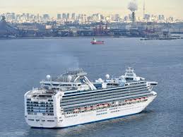 The ruby princess cruise ship anchored off the coast of sydney. Japan Quarantines 3 500 On Cruise Ship Over New Coronavirus Asia Gulf News