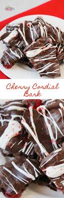 A Cherry Cordial Bark Recipe Easy To Make Better To Eat