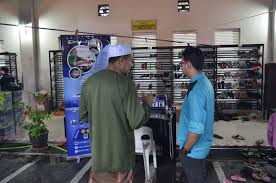 Tapi saya susun kasut sebab itu naluri saya dari kecil. Karnival Geng Masjid Sahala