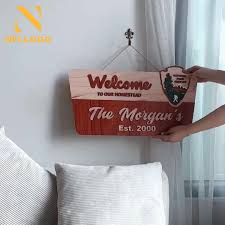 National Park 3D, Custom Family Name Sign, Gift Teach Back To School, Camp  Sign, Christmas National Park Sign Ornament, Custom Wood Sign