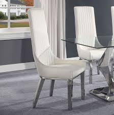 Add chic seating to your space with modern chairs. Gianna Glam Dining Chair Set Of 2