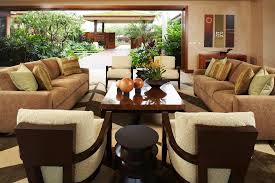 Also avoid unnecessary furniture in the living room, such as cabinets, flower pots, or aquarium use. Hawaiian Interior Houzz