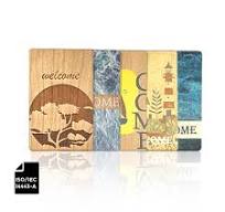 Wooden Generic Hotel Key Card - RFID Card