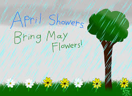 But if all the showers turned to flowers, we'd have quite a colourful day! April Showers Bring May Flowers By Emeraldia The Kitty On Deviantart