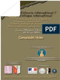 Acte necesare pentru somaj 2020, ghid complet despre obtinerea ajutorului de somaj. Actes Colloque Traduction Craiova 2009 Traductions Management De La Qualite