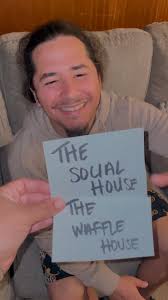 Husbands birthday weekend. Index card challenge version lol (he so goofy  man) 🤣 #fun #indexcardchallenge #husbandandwife #wafflehouse  #mercurychophousearlington #bowling #alleykatz #lakeside #boat