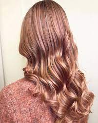 Baby Lights And Rose Gold Toner On Long Wavy Hair Long Wavy Hair Beauty Tips For Hair Hair