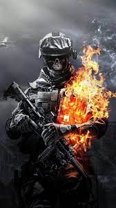 Celular Skull Wallpaper Skull Fire Military Wallpaper