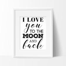 Affiche I Love You To The Moon A Imprimer Affiche Scandinave Decoration Nordique Affiche Nordique Imprime Citation Affiche Cadre Numerique Et Decoration Nordique