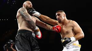 The gallen v huni was moved forward to give huni more preparation as he heads to japan to represent australia at the olympics. I7w Obprackmm