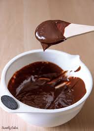 Ganache Simple Au Chocolat Noir Ganache Recette De Ganache Chocolat Noir