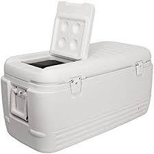 Amazon Com Igloo Quick And Cool 100 Qt Cooler Ice Chest Sports Outdoors Cooler Igloo Storage