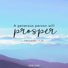 This online bible study is part of a series of studies on money and finances. Carole On Twitter A Generous Person Will Prosper Proverbs 11 25