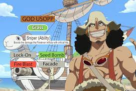 One Piece Characters As Pokemon The Straw Hats R Onepiece