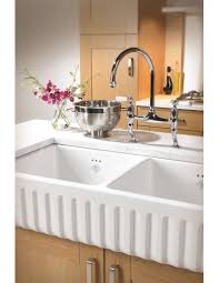 Double bowl farmhouse fireclay sink elkay fireclay 33 x 19 15 16 9 modern fireclay farmhouse kitchen sink 36 torun double bowl fireclay farmhouse a front fireclay 36. Shaws Ribchester Traditional White Ceramic Kitchen Sink Apron Front With Ribbed Design 1000mm