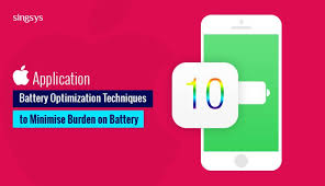 Ios Application Battery Optimization Techniques To Minimize Burden On Battery Android App Design Iphone Apps Android App Development