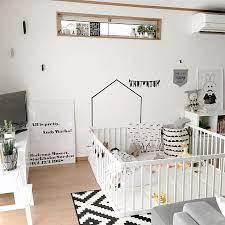 赤ちゃんスペース 赤ちゃんのいる暮らし 定点観測 部屋全体のインテリア実例 2016 07 12 23 23 22 roomclip ルームクリップ 赤ちゃんスペース ベビールーム 赤ちゃん 部屋 レイアウト