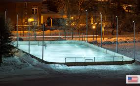 Building and maintaining a backyard rink is hard work, and nobody who has done it will tell you otherwise. Ice Rink Arena Lighting Solutions Professional Grade Lightpolesplus Com