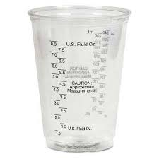 Are beverageware and/or glassware capacities an exact liquid measurement? Solo Cup Company Tp10dgm 165 61 Graduated Cold Cup 10 Oz Clear Pk20 Zoro Com