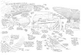 Jan rothuizen is a visual artist whose work layers detailed observation of the physical environment with deep research into the personal experiences and perspectives of the people who live there. De Tekeningen Van Rothuizen Waar Tekenen En Schrijven Samenkomen Spoorbeeld