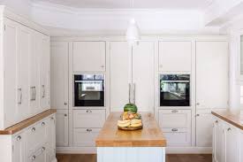 Dark blue kitchen cabinets look clean and handsome. Floor To Ceiling Kitchen Cabinetry Things To Consider Burlanes Blog